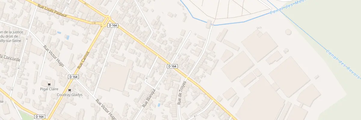 Plan du 153 Rue Gornet Boivin à Romilly-sur-Seine