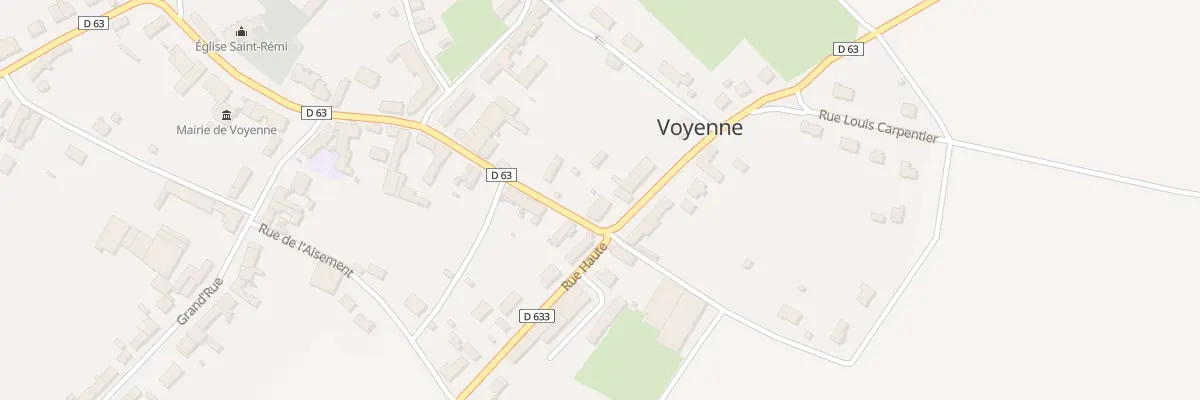 Plan du 11 Rue Montante à Voyenne