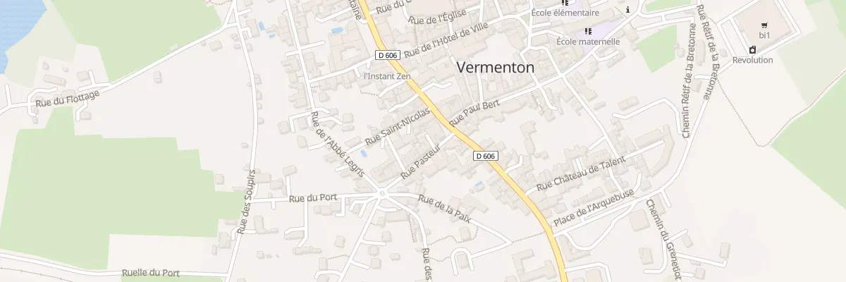 Plan du 2X Rue Pasteur à Vermenton