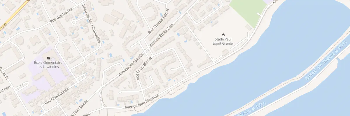 Plan du 27 Rue Georges Guynemer à Frontignan