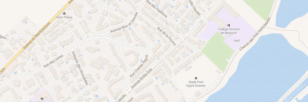 Plan du 2 Imp de la Libellule à Frontignan