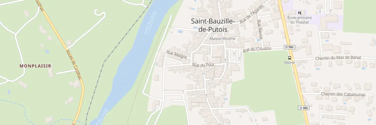 Plan du 142 Rue du Pin à Saint-Bauzille-de-Putois