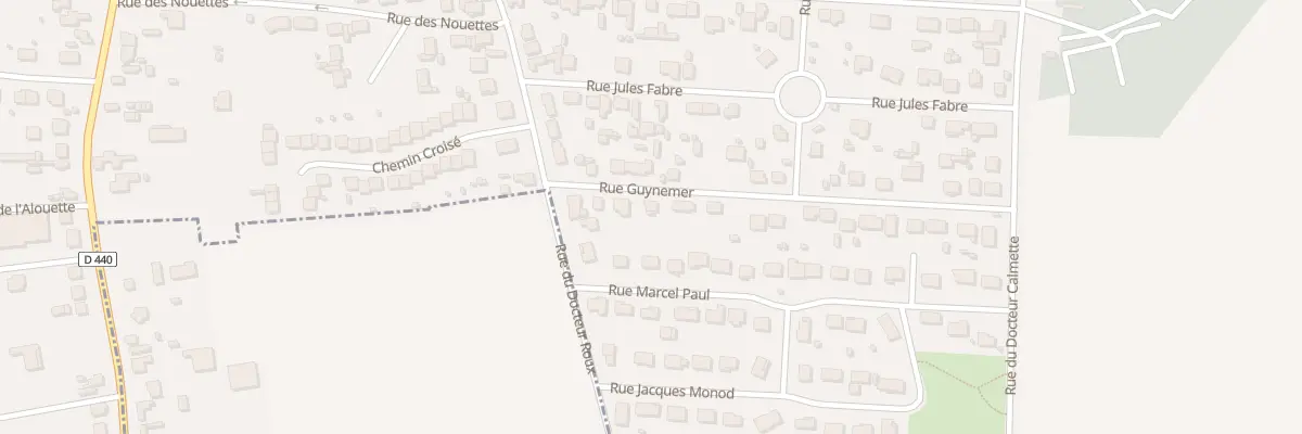 Plan du 12 Rue Guynemer à Romilly-sur-Seine