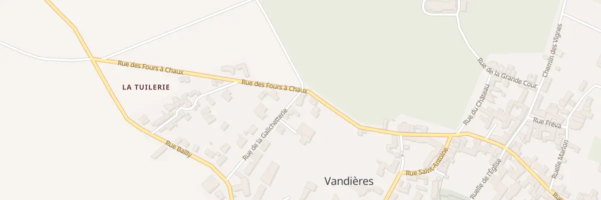 Plan du 10 Rue de la Galichetterie à Vandières