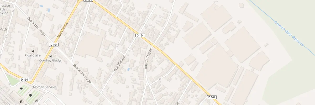Plan du 134 Rue Gornet Boivin à Romilly-sur-Seine