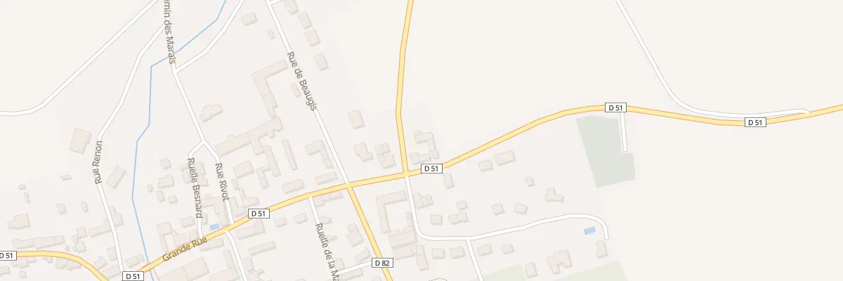 Plan du 4 Rue de la Grande Croix à Saron-sur-Aube