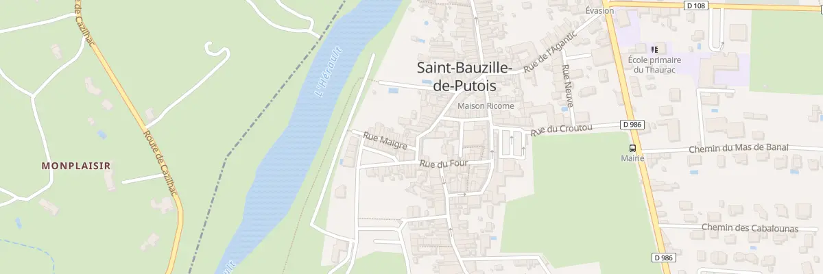 Plan du 116 Rue du Pin à Saint-Bauzille-de-Putois