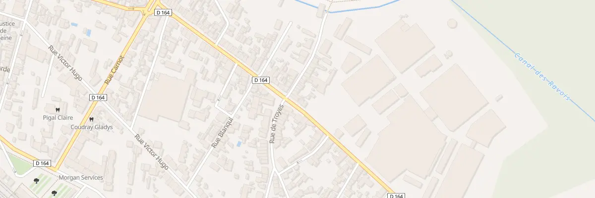 Plan du 159 Rue Gornet Boivin à Romilly-sur-Seine