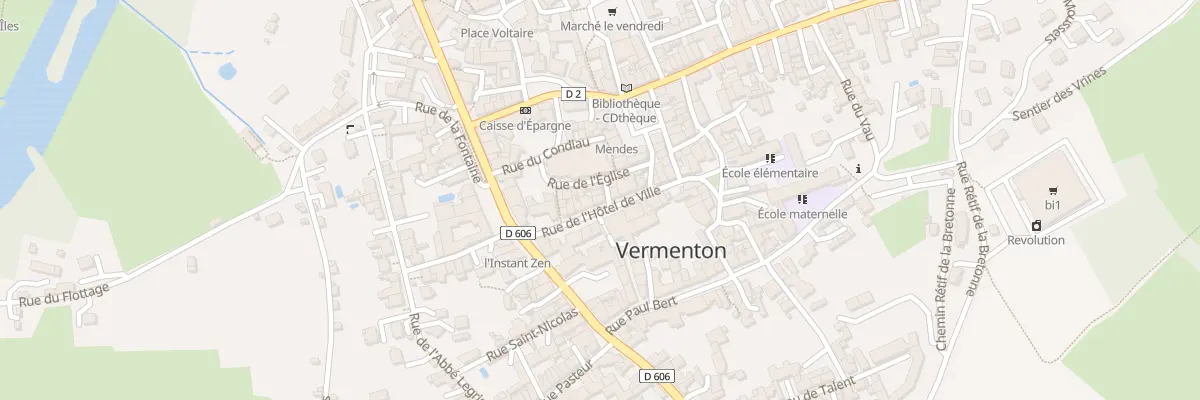 Plan du 11 Rue de l’Hôtel de Ville à Vermenton