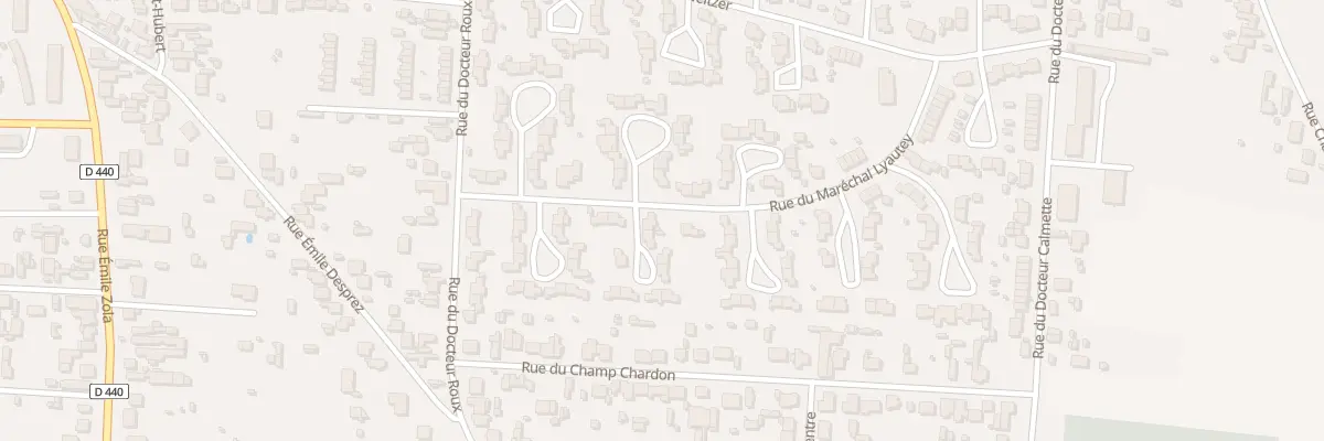 Plan du 46 Rue du Maréchal Lyautey à Romilly-sur-Seine