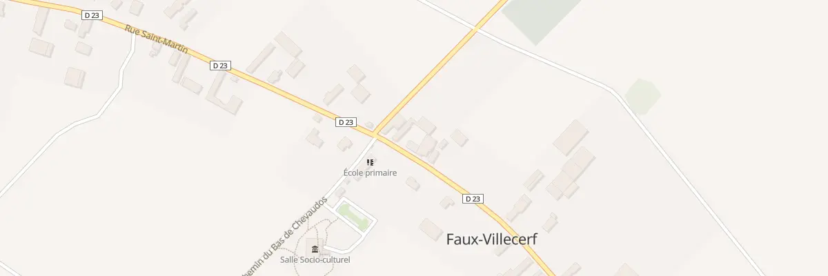 Plan du 30 Rue saint Martin à Faux-Villecerf