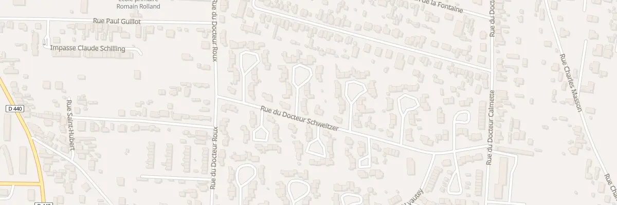 Plan du 59 Rue du Docteur Schweitzer à Romilly-sur-Seine