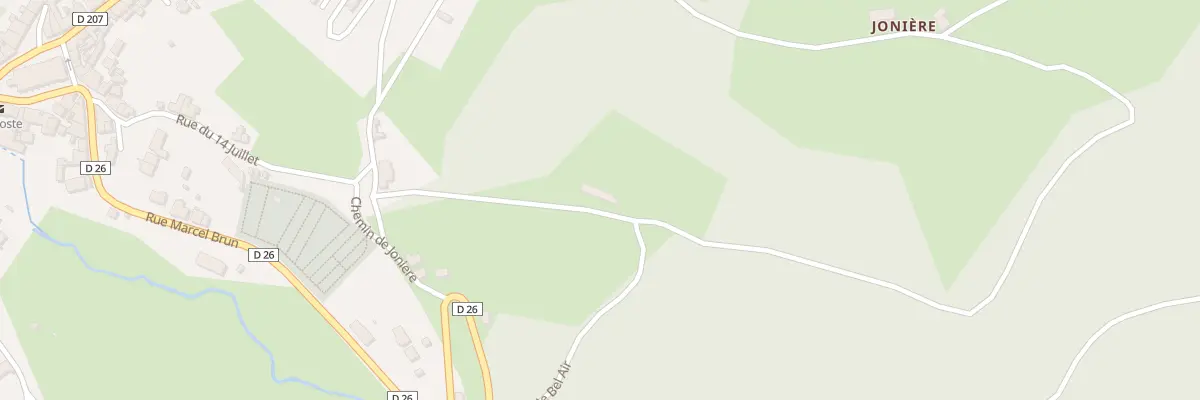 Plan du 1 Imp de Bel Air à Arfeuilles