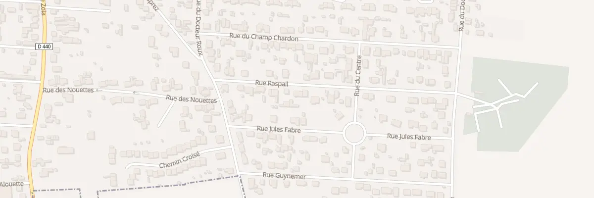 Plan du 16 Rue Raspail à Romilly-sur-Seine