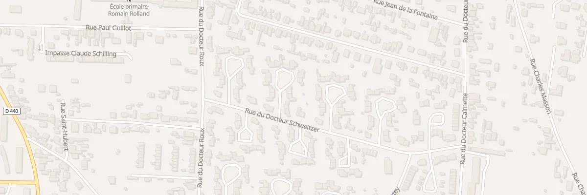 Plan du 57 Rue du Docteur Schweitzer à Romilly-sur-Seine