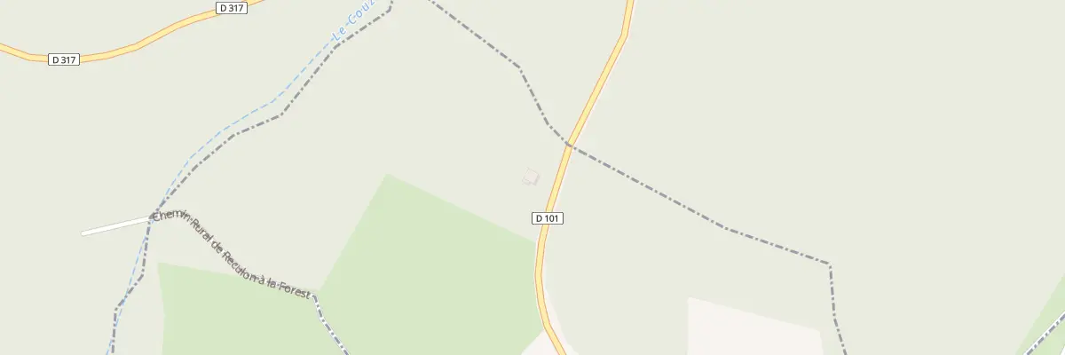 Plan du 9 Le Reculon à La Chamba