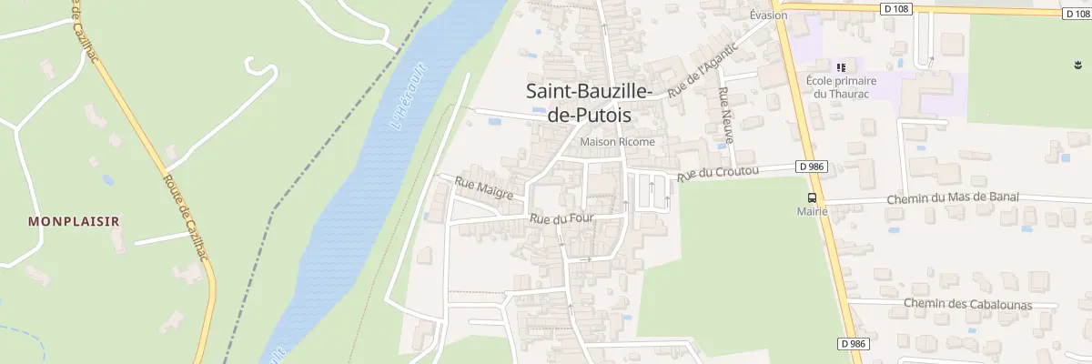 Plan du 99 Rue du Pin à Saint-Bauzille-de-Putois