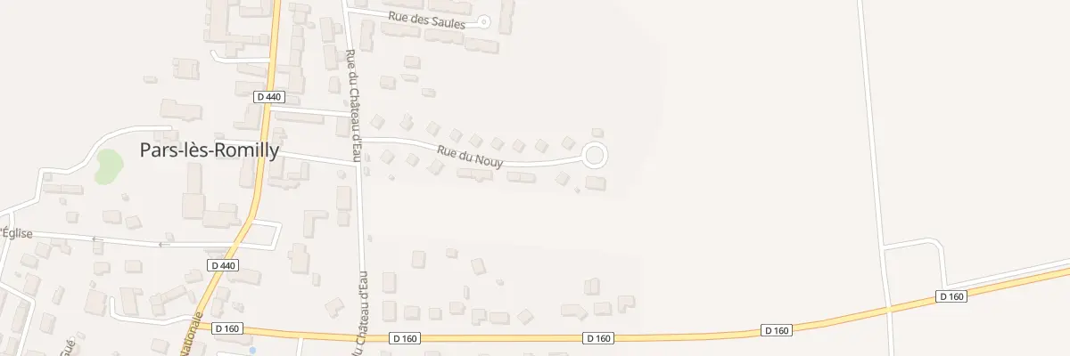 Plan du 14 Rue du Nouy à Pars-lès-Romilly