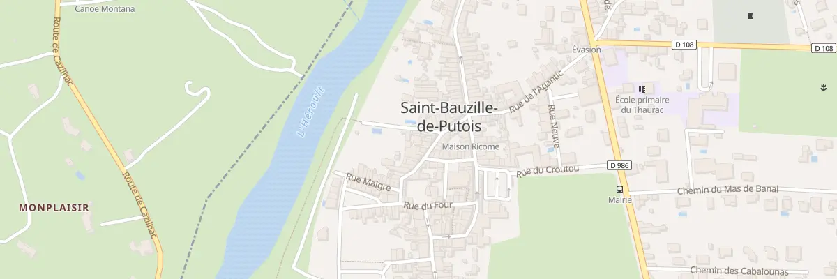 Plan du 62 Rue du Pin à Saint-Bauzille-de-Putois