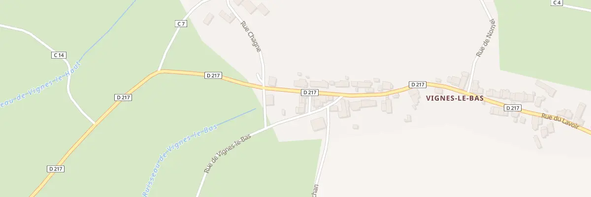 Plan du 32 Rue du Lavoir à Neuffontaines