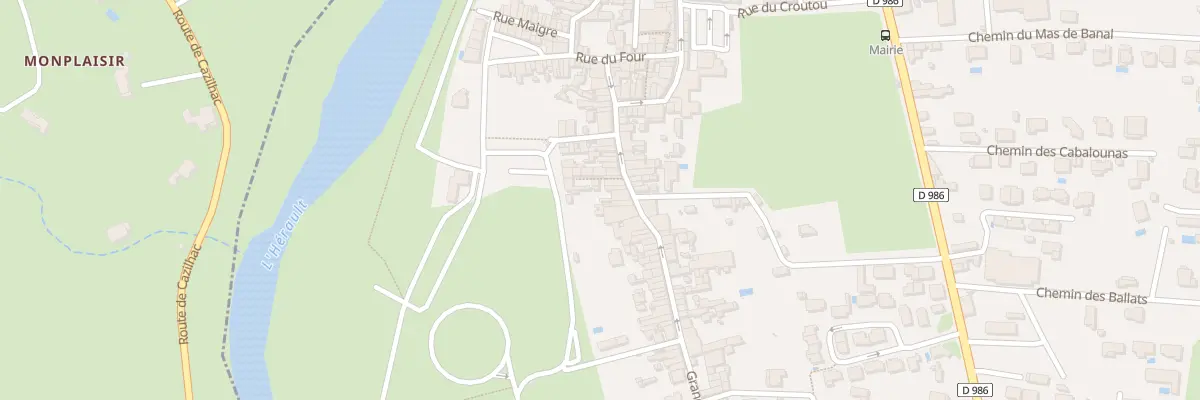 Plan du 1002 Gr Grand Rue à Saint-Bauzille-de-Putois