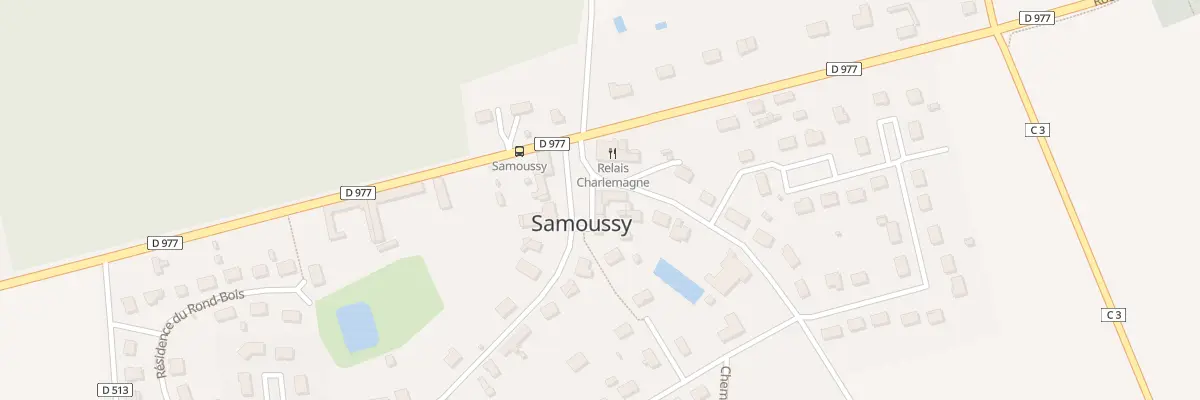 Plan du 6 Pl de la Mairie à Samoussy