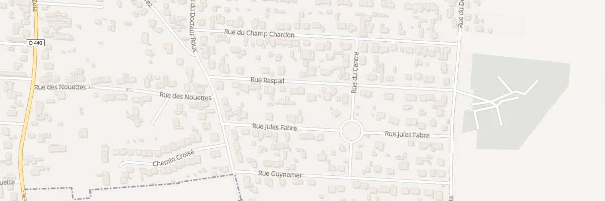 Plan du 18 Rue Raspail à Romilly-sur-Seine