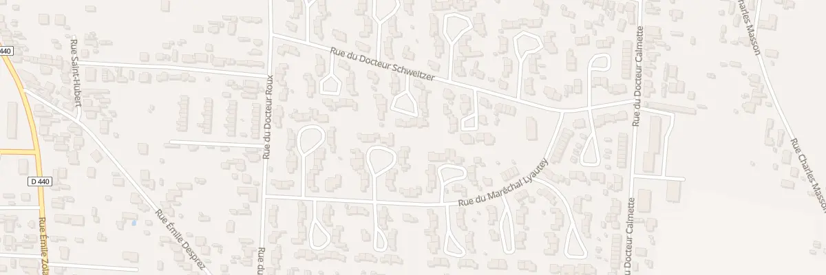 Plan du 38 Rue du Docteur Schweitzer à Romilly-sur-Seine