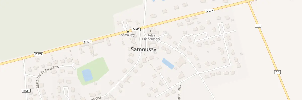 Plan du 4 Pl de la Mairie à Samoussy