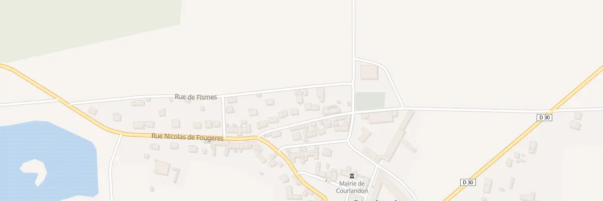 Plan du 8 Rue des Mauvaises Femmes à Courlandon