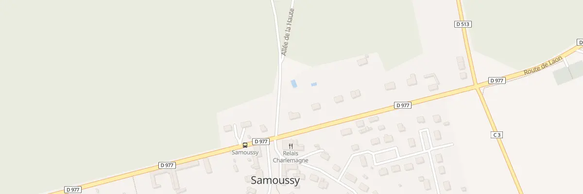 Plan du 23 Rte de Laon à Samoussy