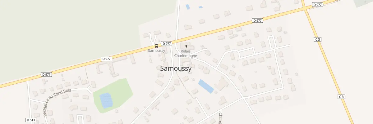 Plan du 2 Rue du Château d’Eau à Samoussy