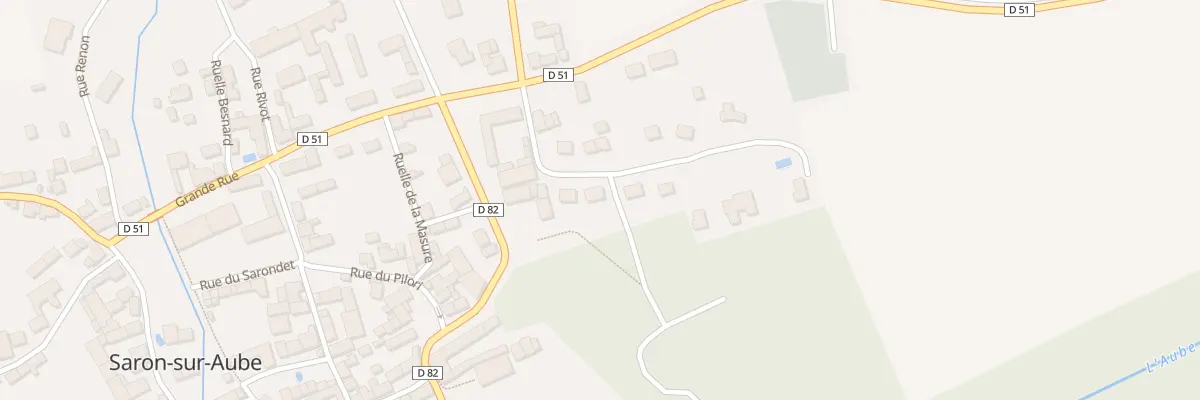 Plan du 5 Rue des Marronniers à Saron-sur-Aube
