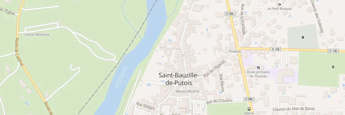 Plan du 326 Gr Grand Rue à Saint-Bauzille-de-Putois