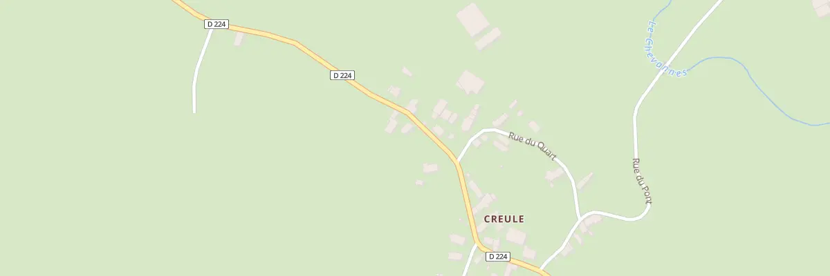 Plan du 41 Creule à Montaron