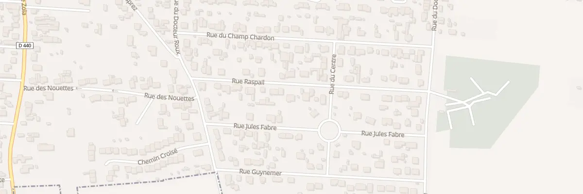 Plan du 22 Rue Raspail à Romilly-sur-Seine