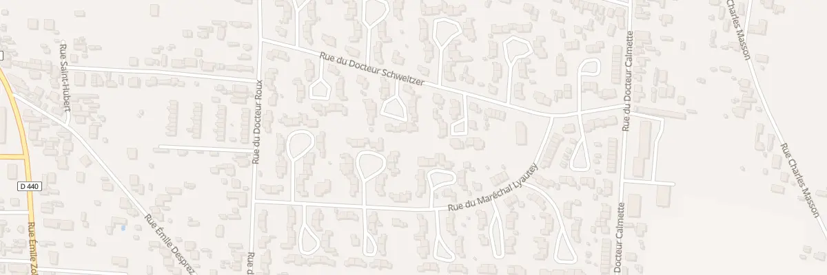 Plan du 40 Rue du Docteur Schweitzer à Romilly-sur-Seine