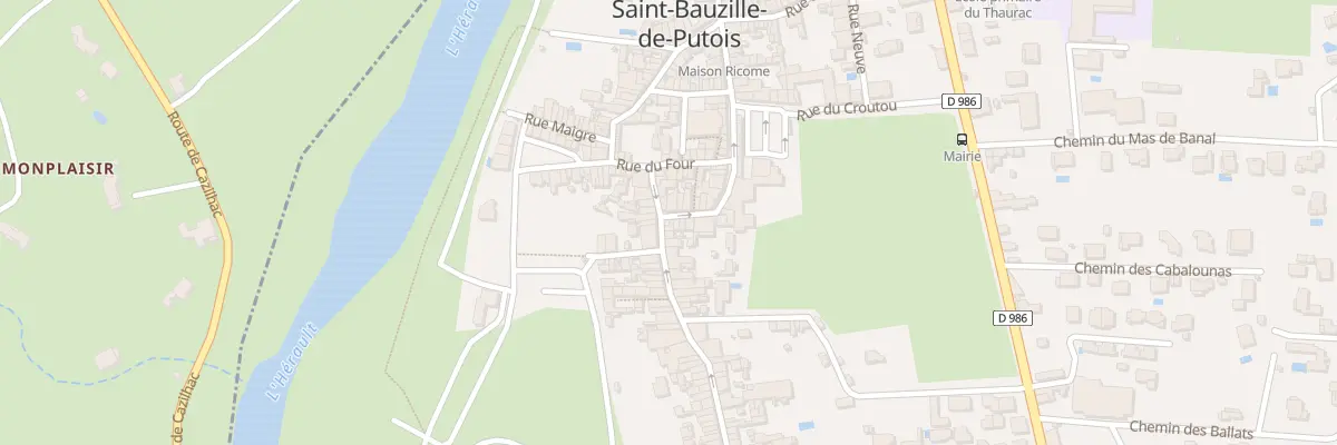 Plan du 569 Gr Grand Rue à Saint-Bauzille-de-Putois