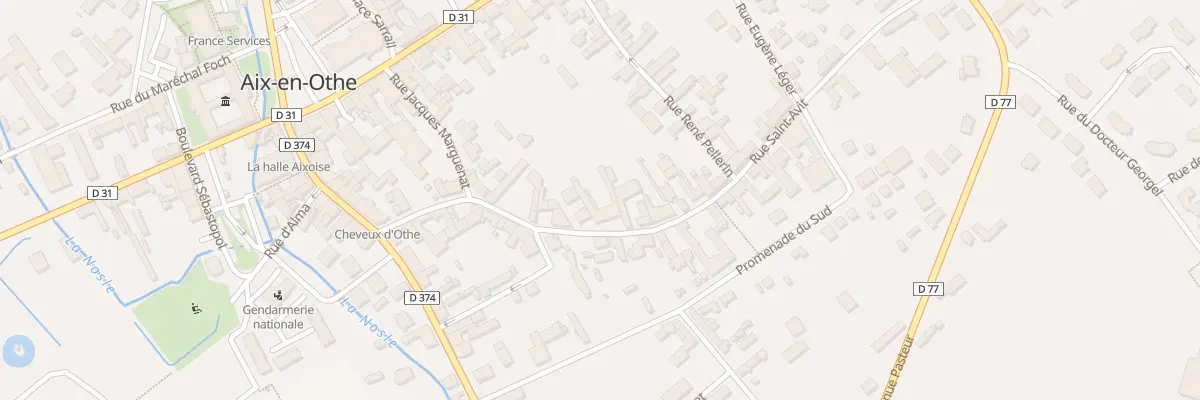 Plan du 11 Rue Saint Avit à Aix-Villemaur-Pâlis