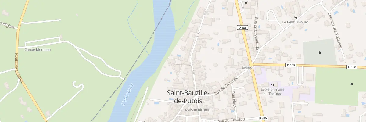 Plan du 294 Gr Grand Rue à Saint-Bauzille-de-Putois