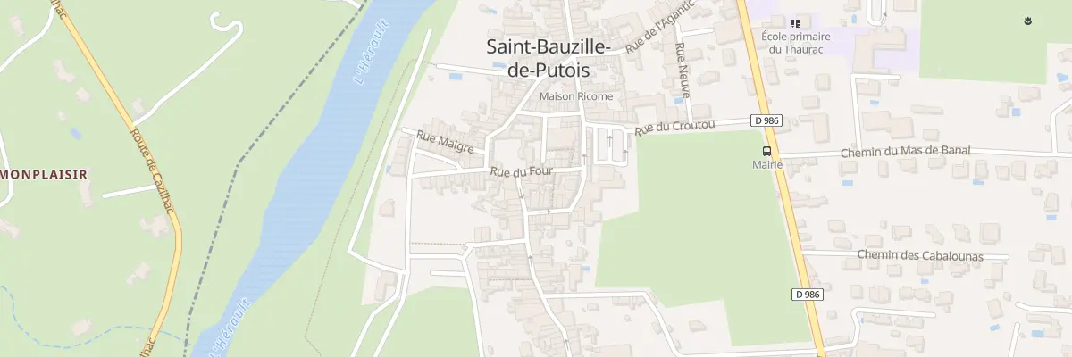 Plan du 41 Rue du Four à Saint-Bauzille-de-Putois