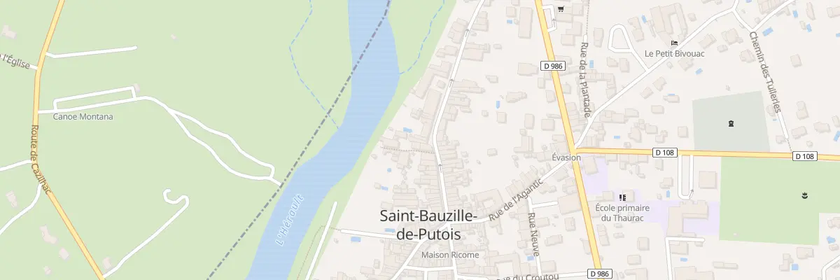 Plan du 290 Gr Grand Rue à Saint-Bauzille-de-Putois