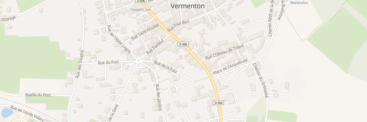 Plan du 62 Rue du Gen de Gaulle à Vermenton