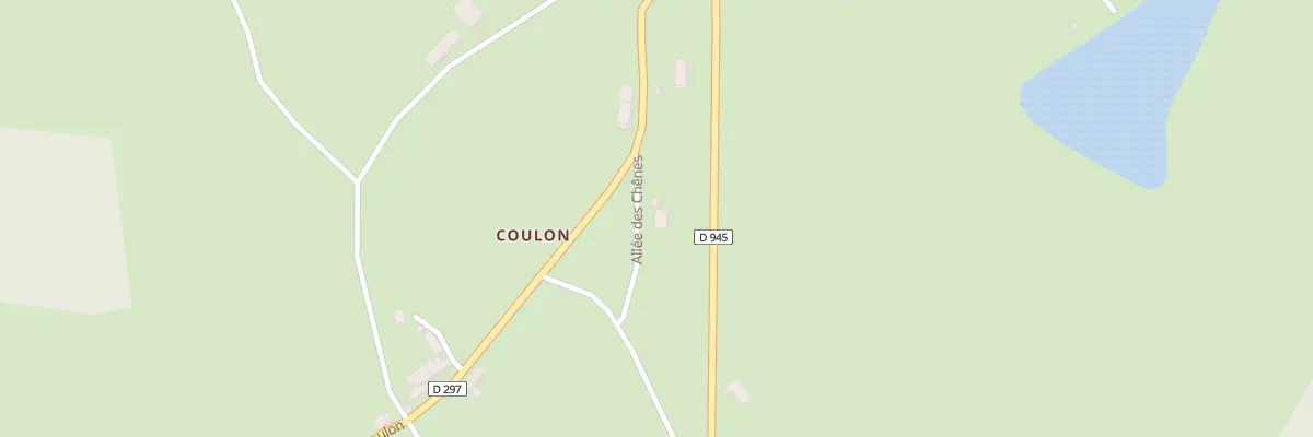 Plan du 1 All des Chênes à Mouron-sur-Yonne