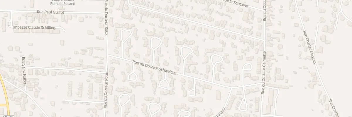Plan du 69 Rue du Docteur Schweitzer à Romilly-sur-Seine
