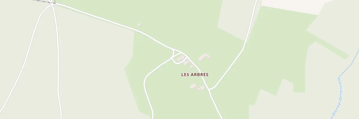 Plan du 5212 Les Arbres à Monlet
