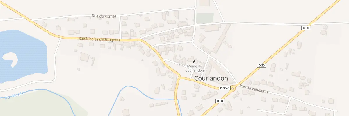 Plan du 2 Rue du Dragonnet à Courlandon