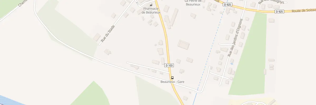 Plan du 18 Rue Ernest Rousselot à Beaurieux