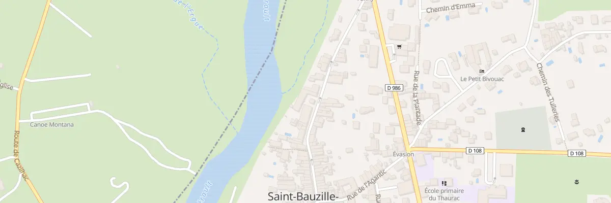 Plan du 240 Grand Rue à Saint-Bauzille-de-Putois