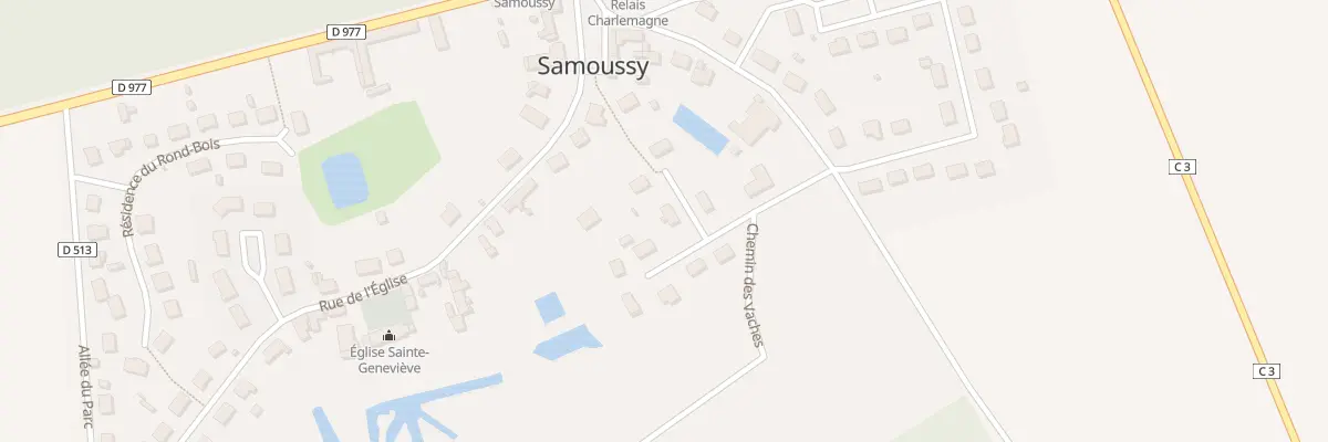 Plan du 8 Res La Fosse aux Biches à Samoussy